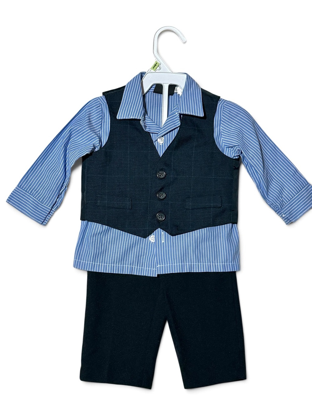 Infant's TFW Baby Boy 3 piece Suit Vest Outfit 3-6m